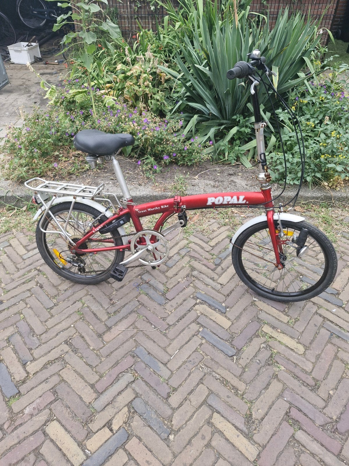 vouw fiets, Fietsen en Brommers, Fietsen | Vouwfietsen, Ophalen, Gebruikt