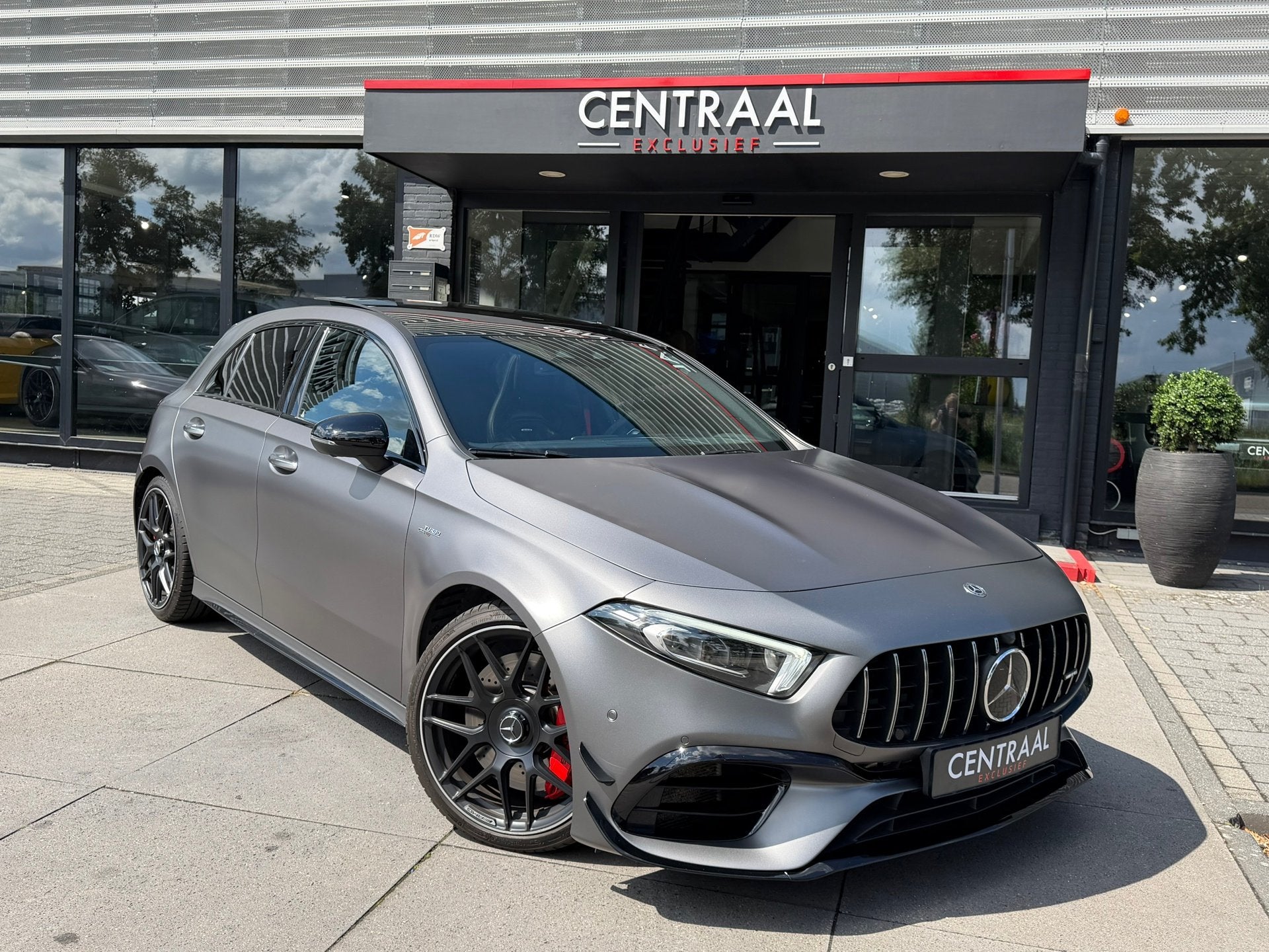 Mercedes-Benz A-klasse AMG 45 S 4MATIC+ Pano|Memory|Carplay|, Automaat, Gebruikt, 4 cilinders, 1535 kg