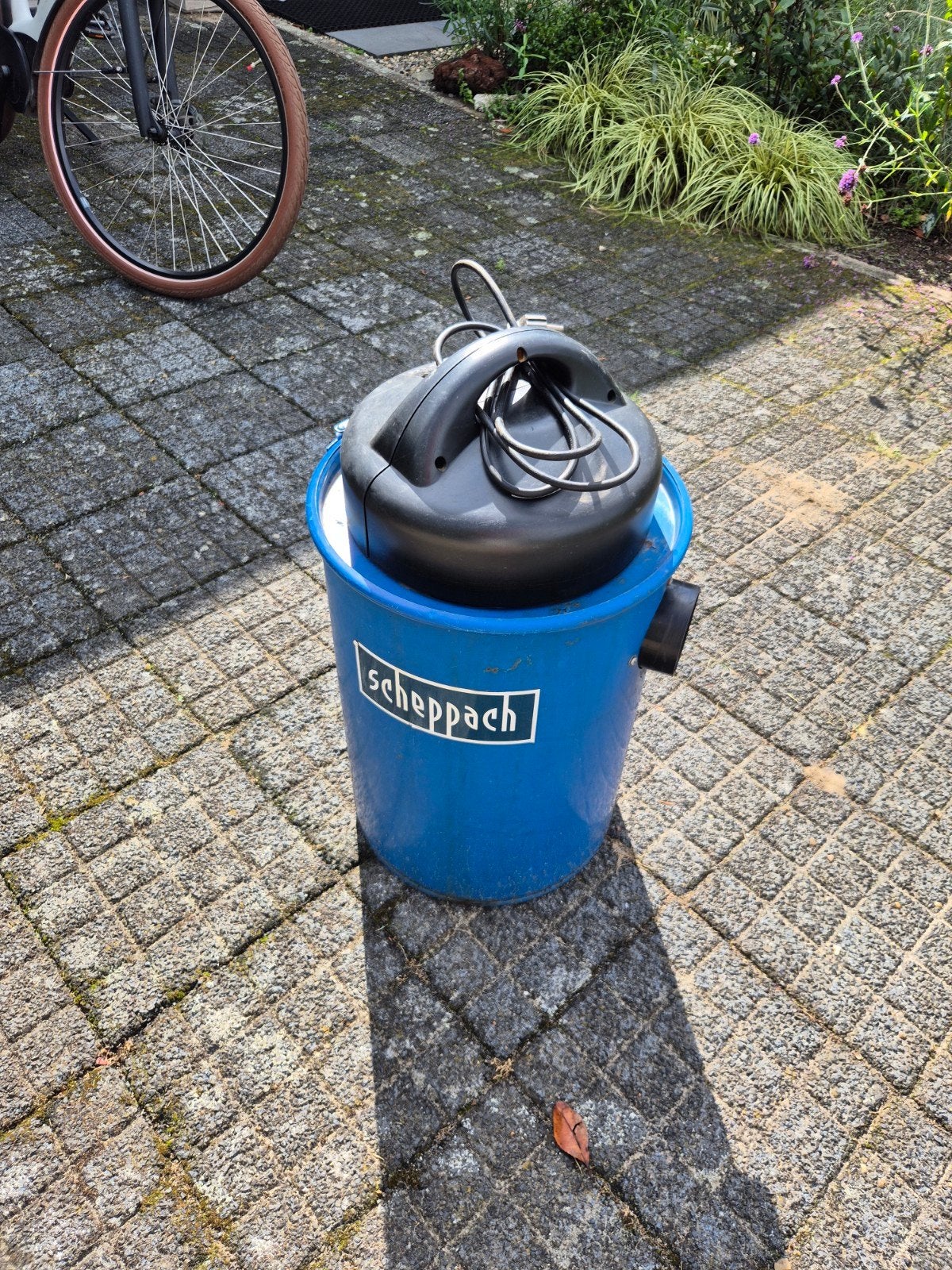 Scheppach zaagselafzuiger, Ophalen, Gebruikt, Afzuiger