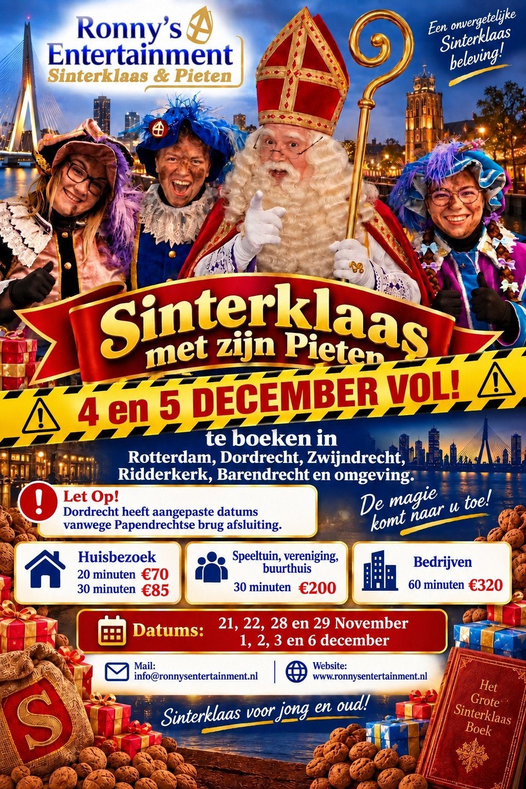 Sinterklaas voor een gezellig bezo3k, Diversen, Ophalen of Verzenden
