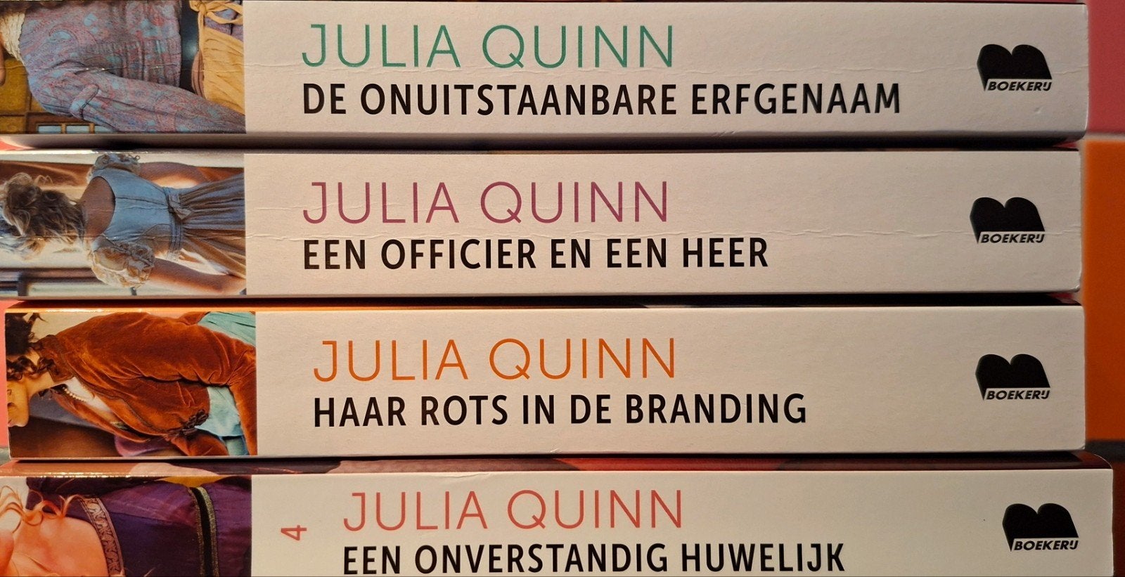 Serie de Rokesby's door Julia Quinn, Boeken, Ophalen of Verzenden, Zo goed als nieuw, Julia Quinn