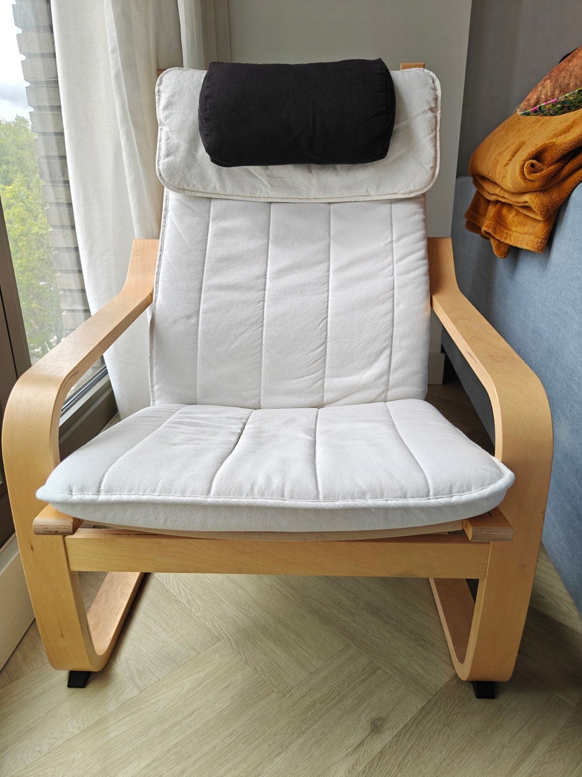 IKEA Poäng Fauteuil – Zeer goede, schone staat, Huis en Inrichting, Fauteuils, Ophalen, Zo goed als nieuw, 75 tot 100 cm