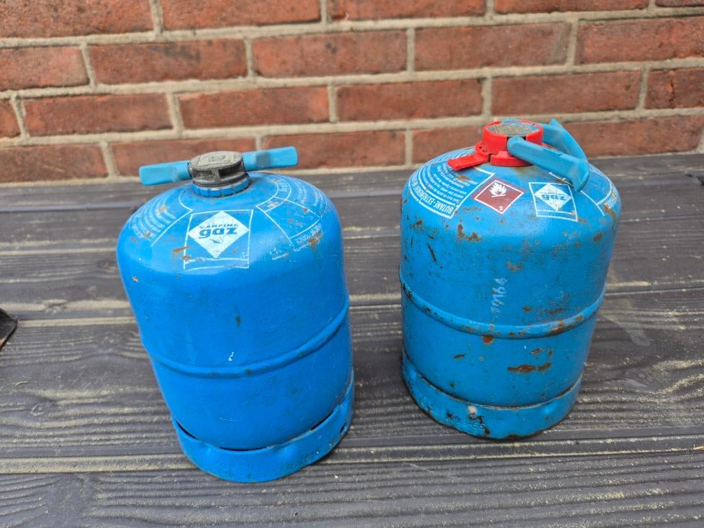 Gasfles Camping GAZ 901 leeg, Caravans en Kamperen, Kampeeraccessoires, Ophalen, Gebruikt