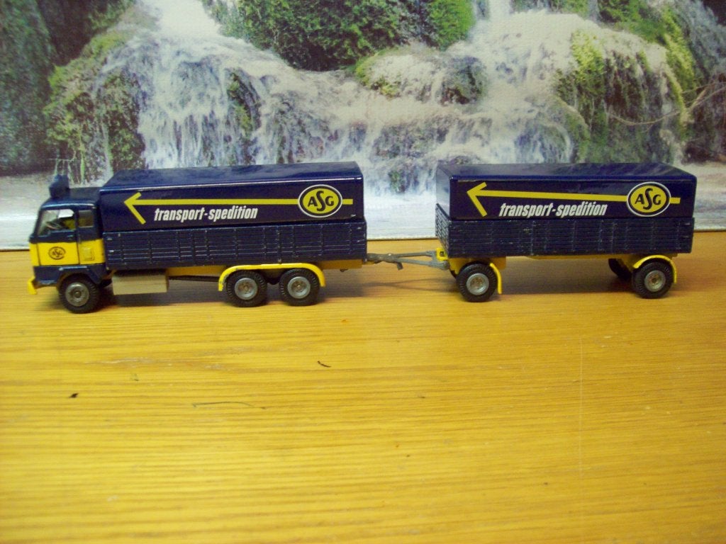 Tekno Denmark -  Volvo FB 88 - huif/combi - ASG Transport, Ophalen of Verzenden, Zo goed als nieuw, Bus of Vrachtwagen, Tekno