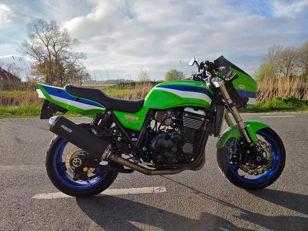 Kawasaki ZRX1100 (1997) met ZX12R voorvork, Motoren, Motoren | Kawasaki, Sportuitlaat, 4 cilinders, Motorrijbewijs A, Gebruikt
