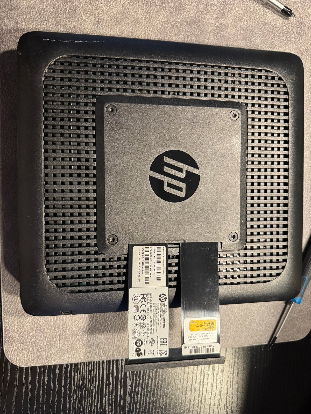 HP TPC-I004-TC Thin Client - Compacte en Efficiënte PC, Minder dan 4 GB, Minder dan 2 Ghz, Ophalen of Verzenden, Zo goed als nieuw