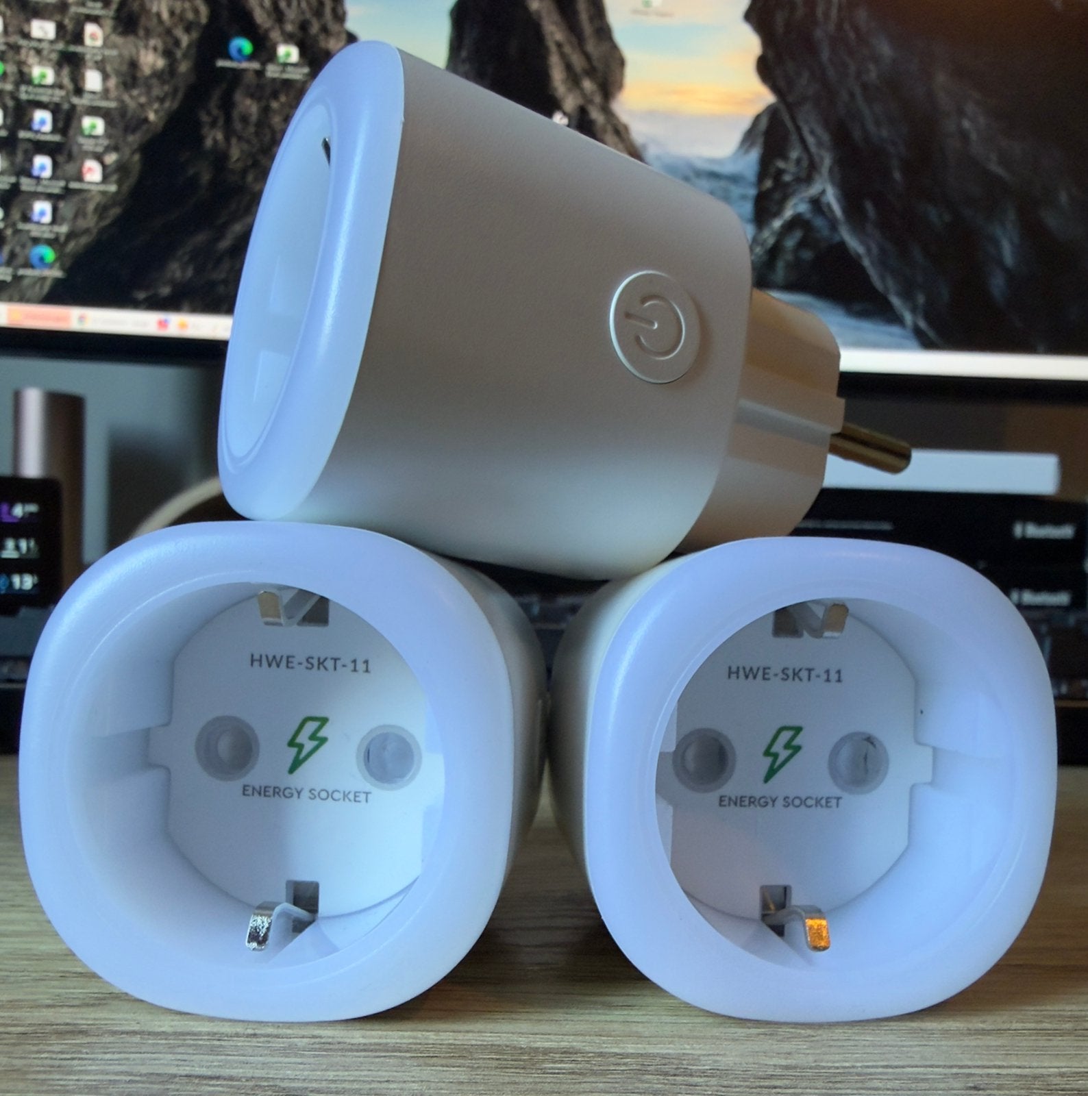 3x HomeWizard Energy Socket HWE-SKT-11 slimme stekkers, Ophalen of Verzenden, Zo goed als nieuw