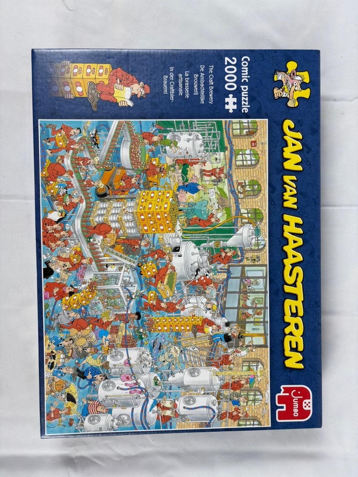 Jan van Haasteren comic puzzel, nieuw in doos, Ophalen of Verzenden, Meer dan 1500 stukjes, Nieuw
