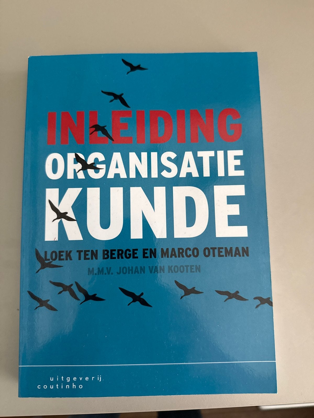 Inleiding Organisatiekunde - Loek ten Berge & Marco Oteman, Ophalen of Verzenden, Gamma, Gelezen, HBO