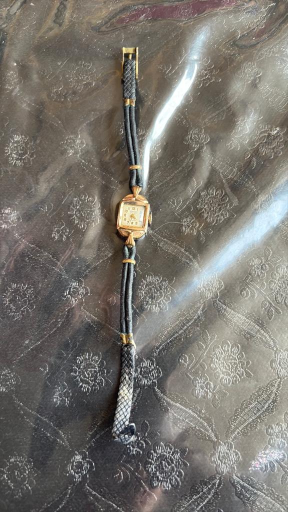 Oud Intimus horloge 17 rubis Incabloc swiss, Ophalen of Verzenden, Staal, Overige merken, Onbekend