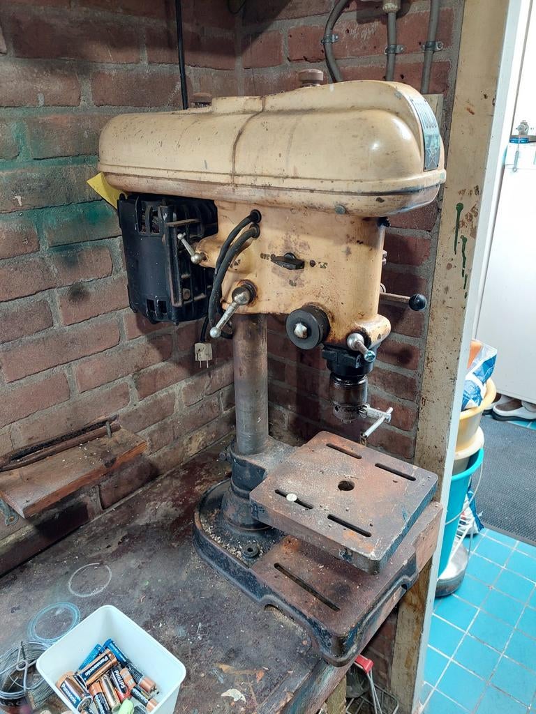 Vintage kolomboormachine, Ophalen, Gebruikt, Kolomboormachine