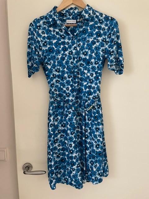 Jurk Fabienne Chapot blauw kort maat 34, Kleding | Dames, Jurken, Blauw, Ophalen of Verzenden, Zo goed als nieuw, Fabienne Chapot