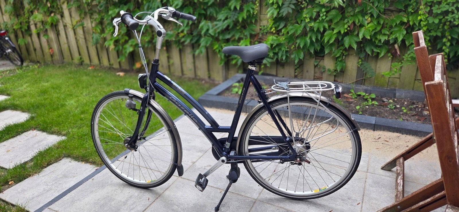 Gazelle Davos damesfiets, Ophalen, Gebruikt