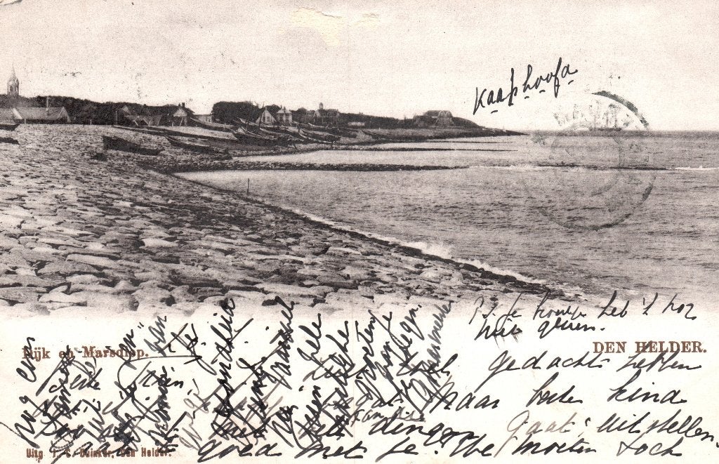 Dijk en Marsdiep, Den Helder (1903) 128696, Verzenden, Voor 1920, Gelopen, Noord-Holland
