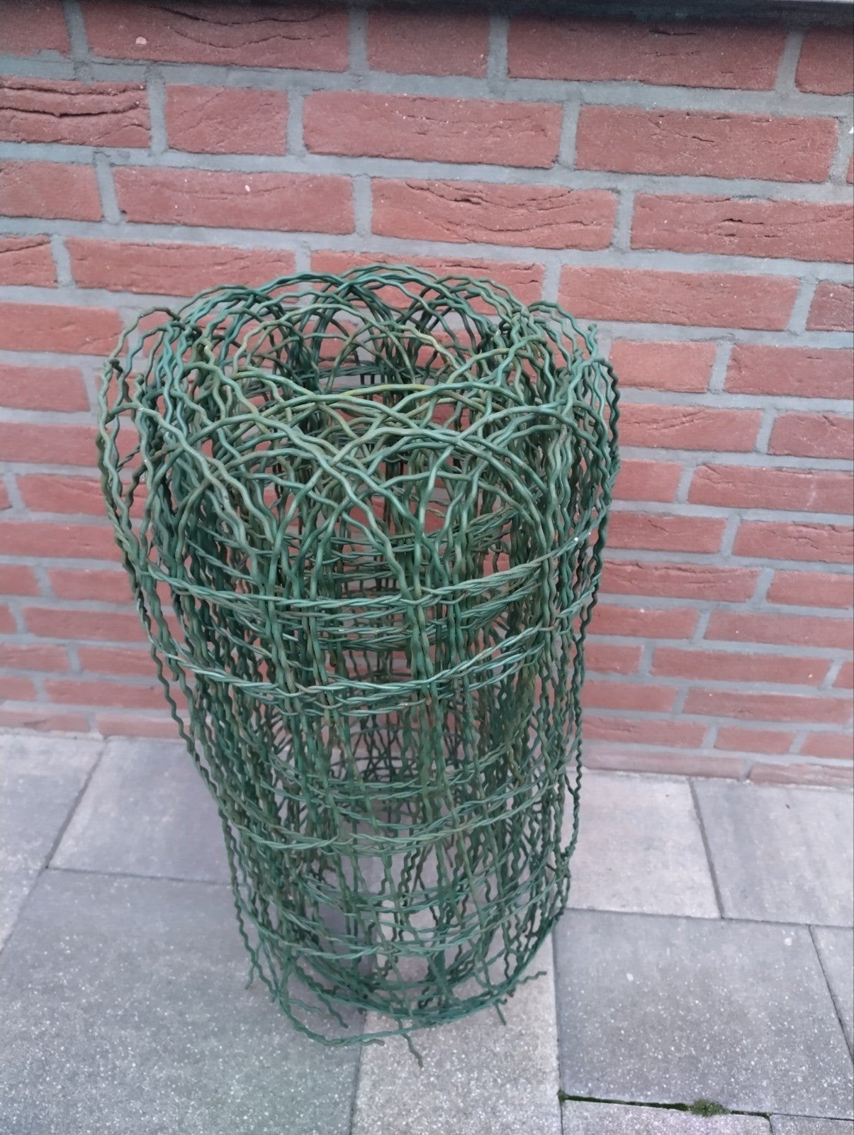 Borderafscheiding 10 meter x 0,70 m hoog gepoedercoat ijzer, Tuin en Terras, Ophalen of Verzenden, Zo goed als nieuw, IJzer, Sierhekwerk