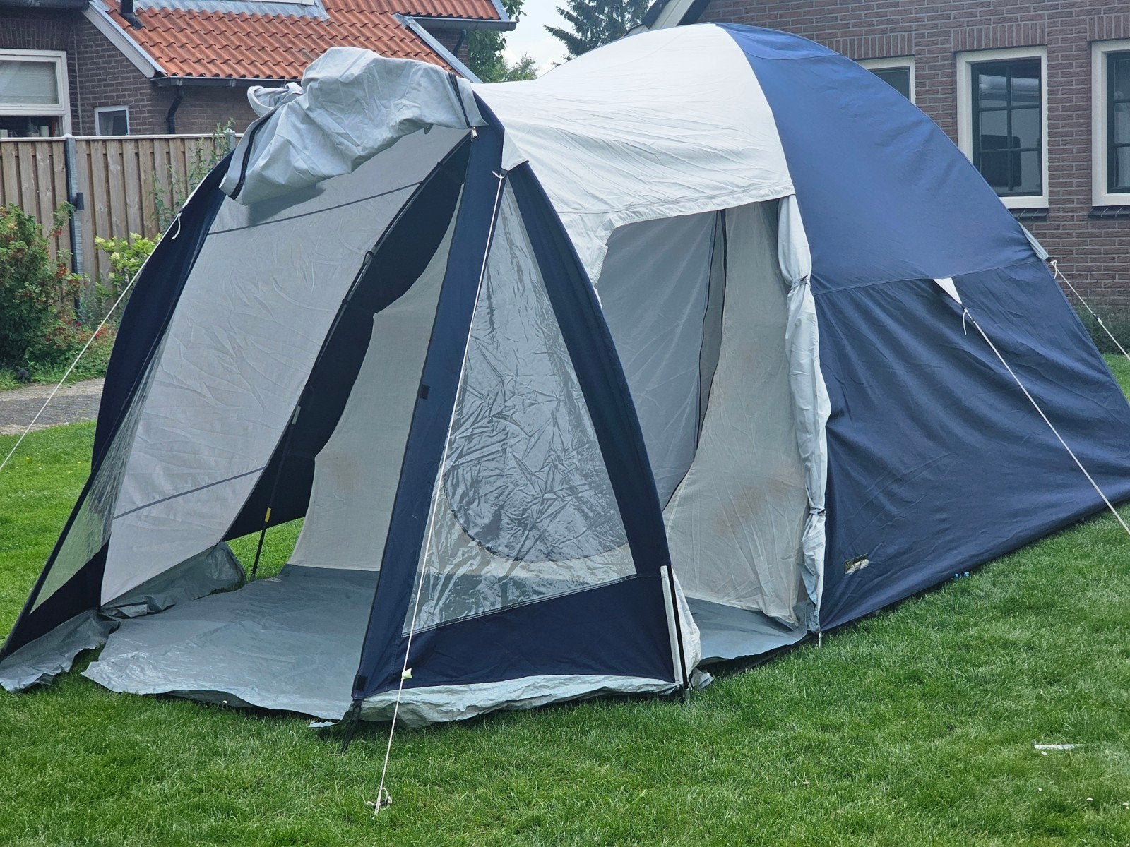 Katoenen koepeltent 5 pers. Obelink Barcelona 5, Ophalen, Gebruikt