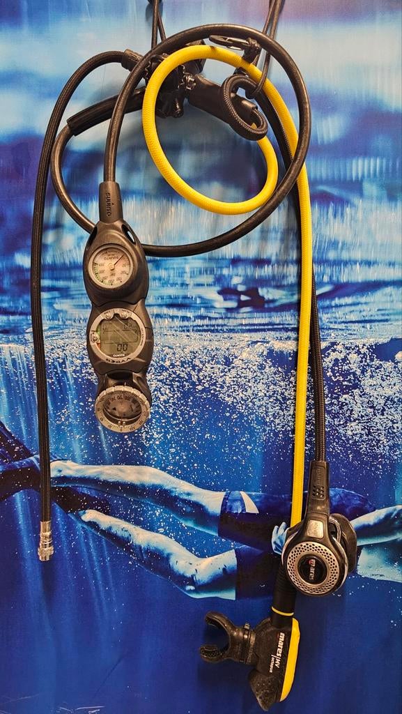 Mares Abyss 2 Duikset met Suunto Viper Computer, Watersport en Boten, Duiken, Gebruikt, Overige typen, Ophalen of Verzenden