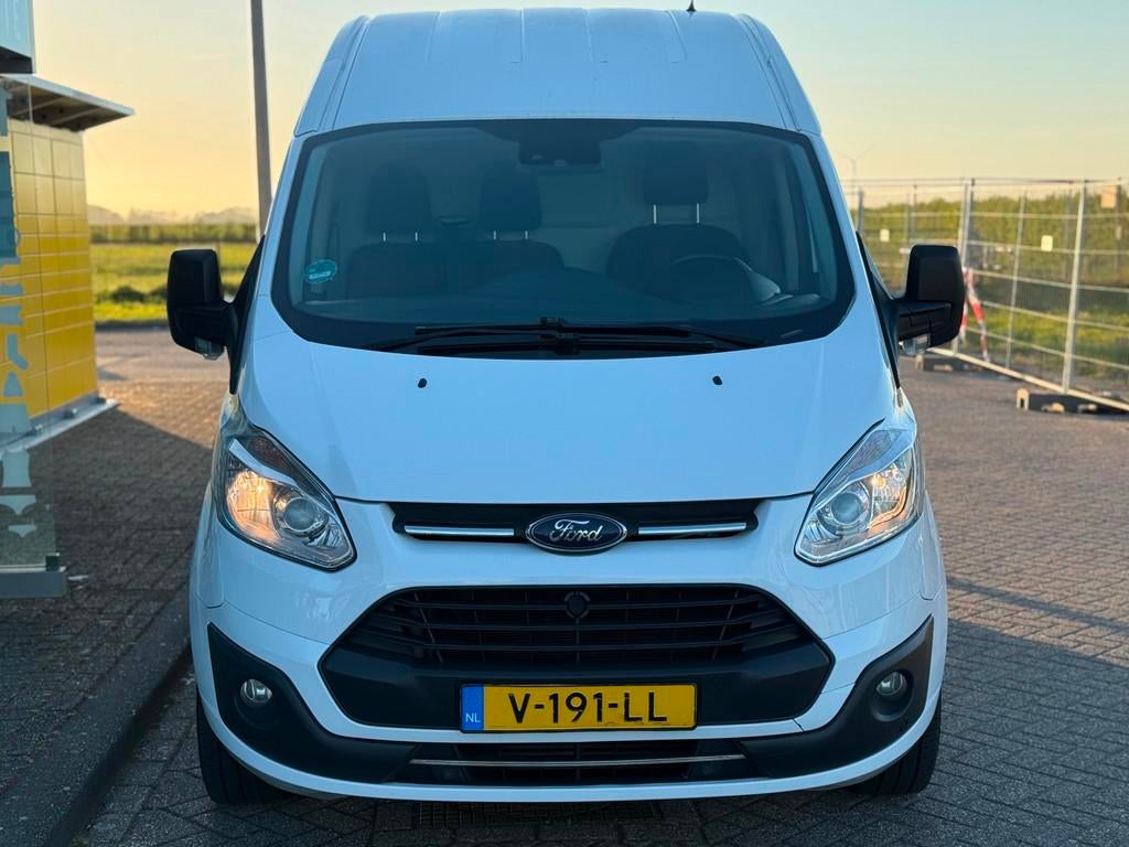 Ford Transit Custom 290 2.0 TDCI L1H2 Bj 2018 Automaat Airco, Euro 6, Leder en Stof, Origineel Nederlands, Diesel