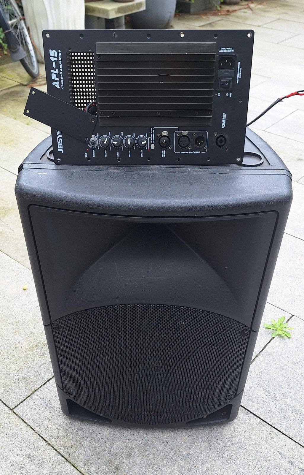 JB Systems APL-15 actieve luidspreker (defect), Overige typen, Niet werkend, Ophalen, 150 watt of meer