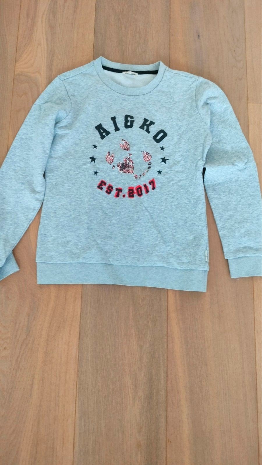 AI&KO sweater maat 152, Ophalen of Verzenden, Zo goed als nieuw, Meisje, Trui of Vest