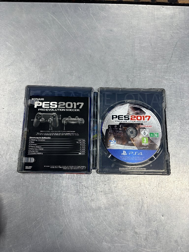PES 2017 Pro Evolution Soccer Steelbook | PS4, Spelcomputers en Games, Games | Sony PlayStation 4, ., Ophalen of Verzenden, Zo goed als nieuw
