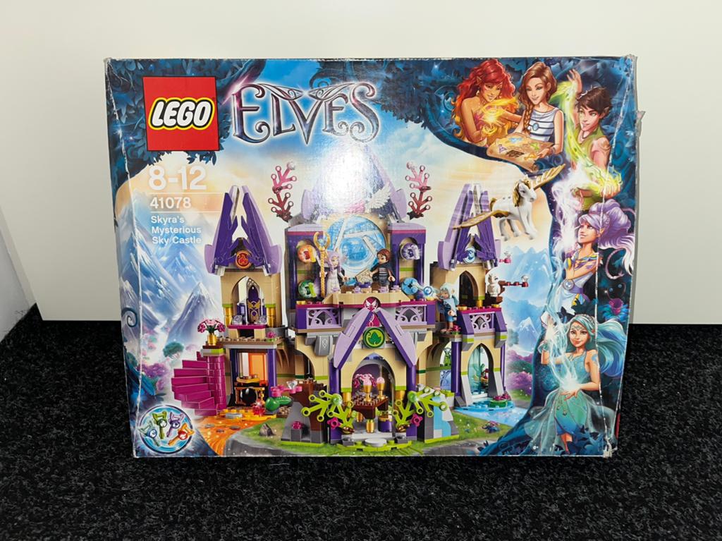 Lego Elves, Skyra’s mysterieuze luchtkasteel, Ophalen, Zo goed als nieuw