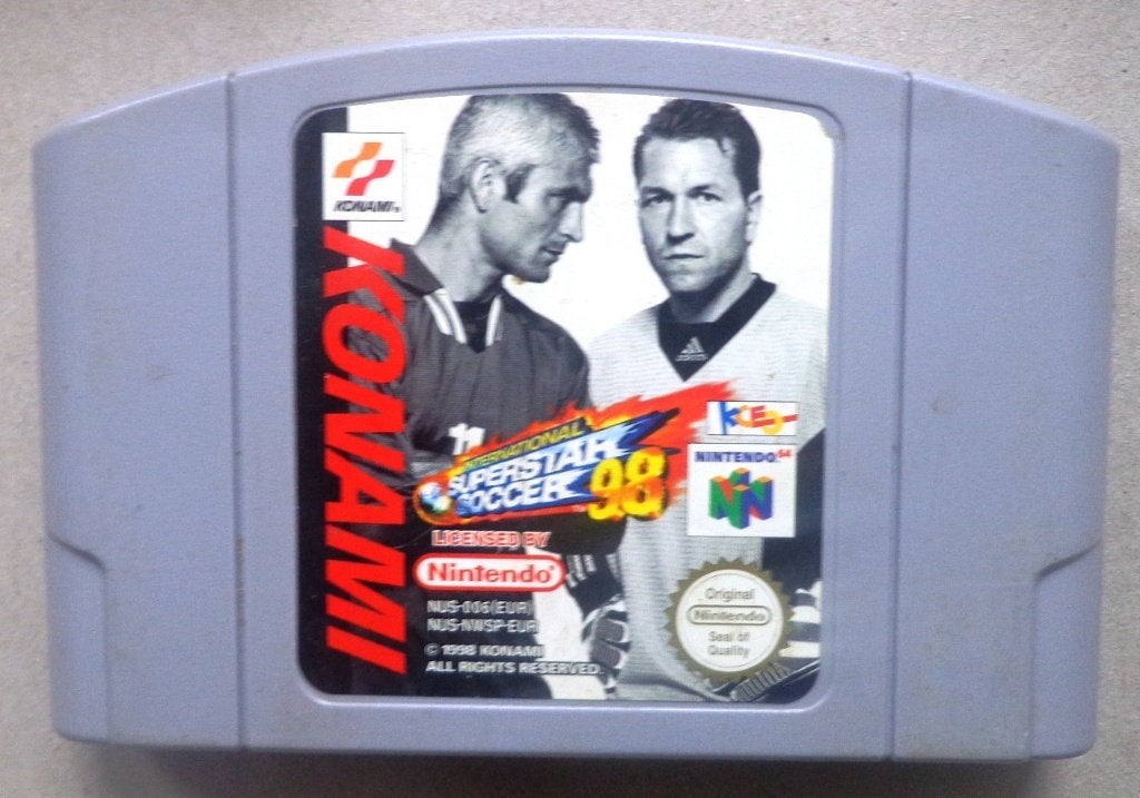 International Superstar Soccer 98 voor de Nintendo 64, Gebruikt, 2 spelers, Ophalen of Verzenden, Vanaf 3 jaar