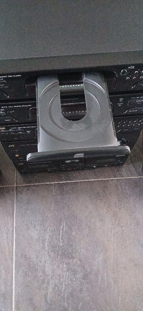 JVC Stereo Set met CD-speler, Cassettedeck en Speakers, Ophalen, Gebruikt, JVC, Cassettedeck