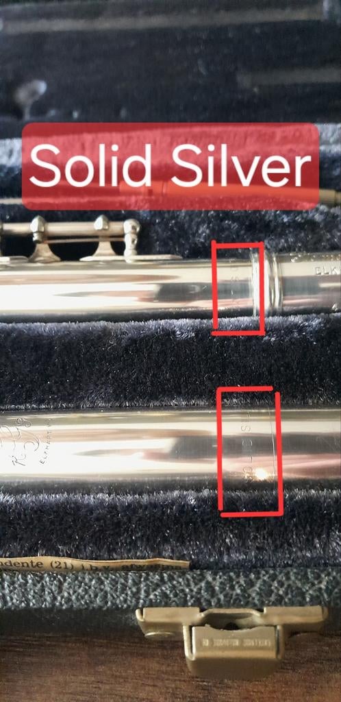 Gemeinhardt M2S Solid Silver, Muziek en Instrumenten, Ophalen