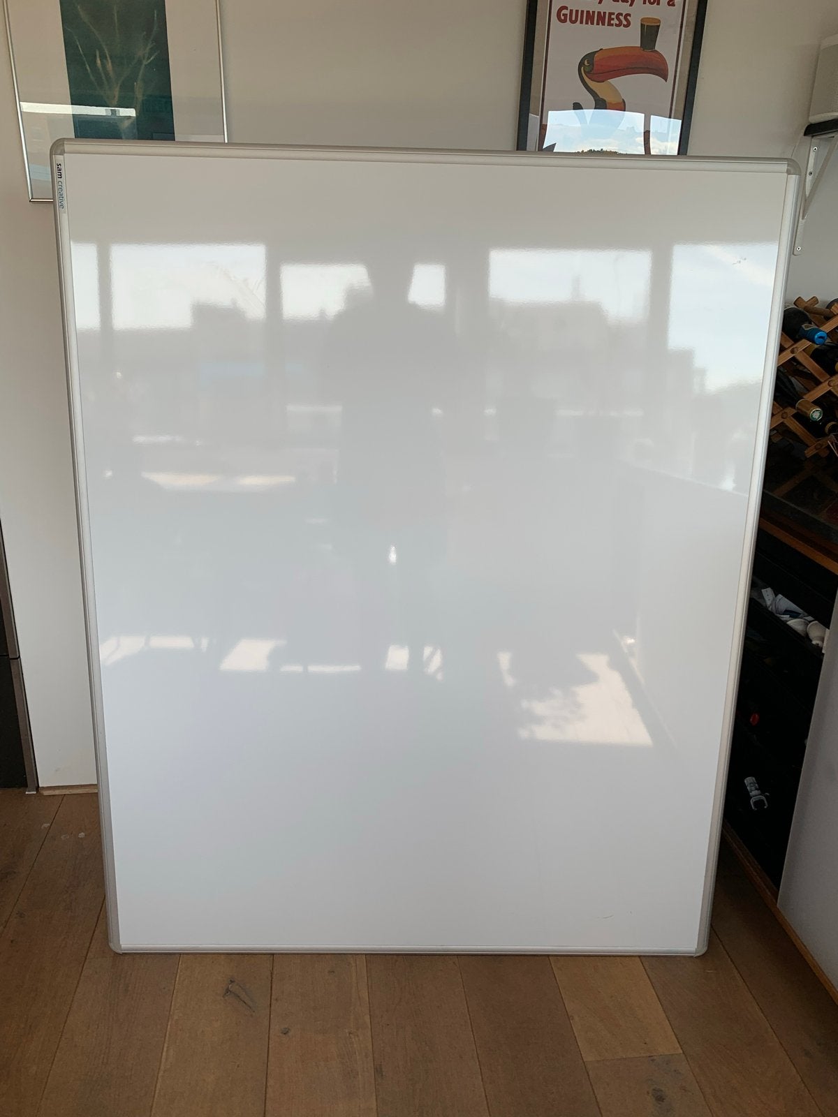 Whiteboard 1.20 bij 1.50, Diversen, Schoolborden, Ophalen, Zo goed als nieuw, Whiteboard