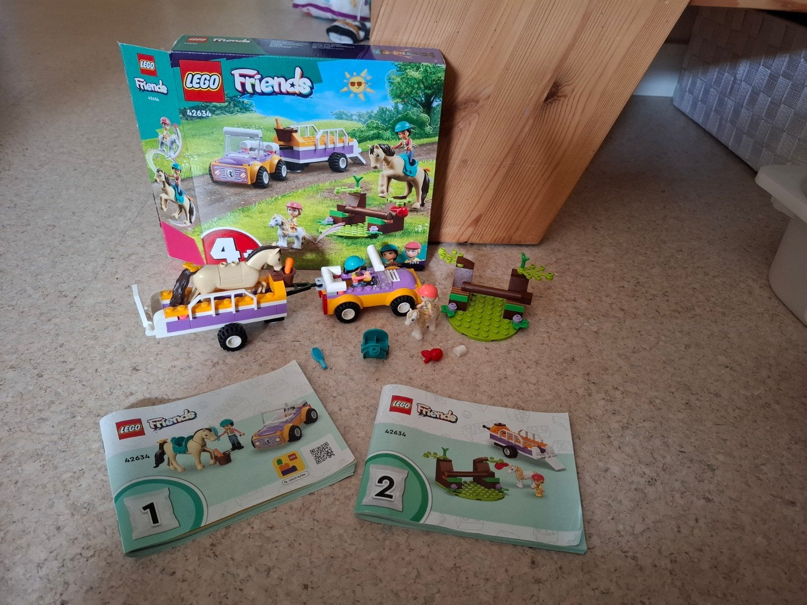 Lego Friends Paardentrailer 42634, Ophalen, Lego, Friends, Zo goed als nieuw