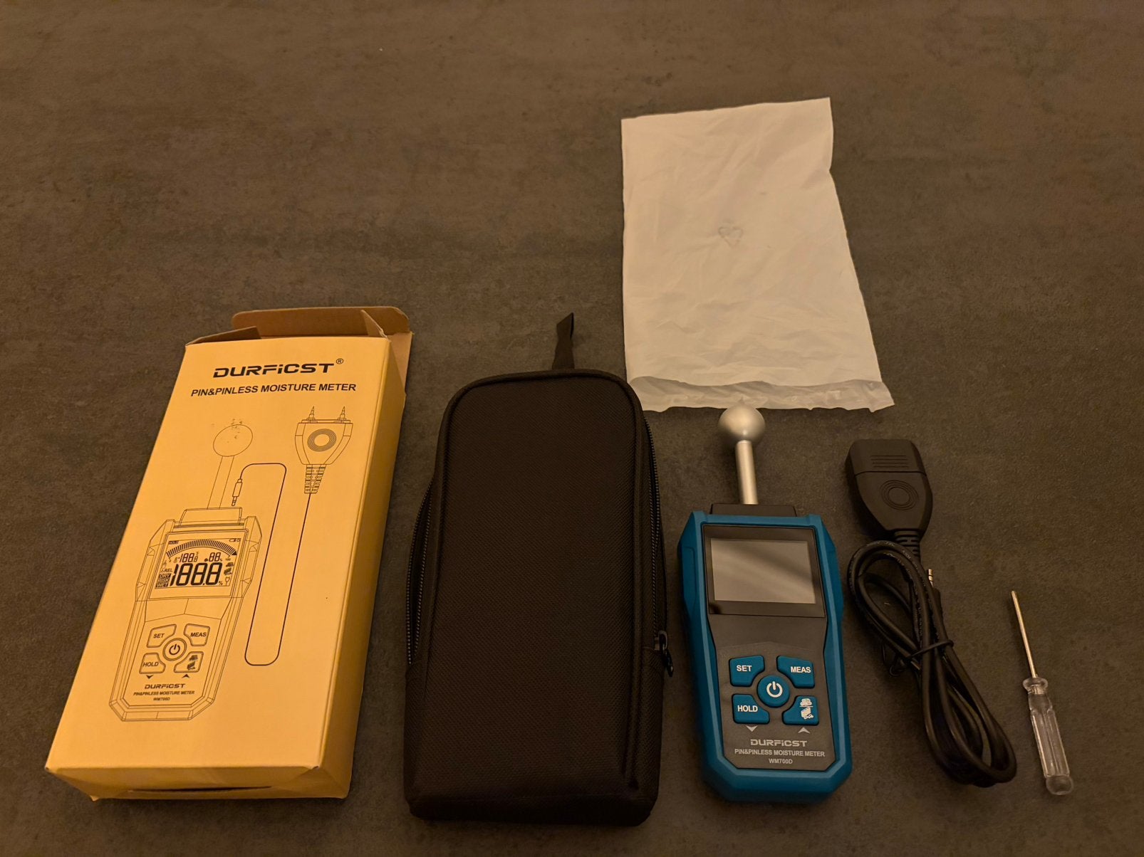 Durficst vochtmeter WM700D Nieuw!, Ophalen of Verzenden, Nieuw, Vocht of Vloeistof
