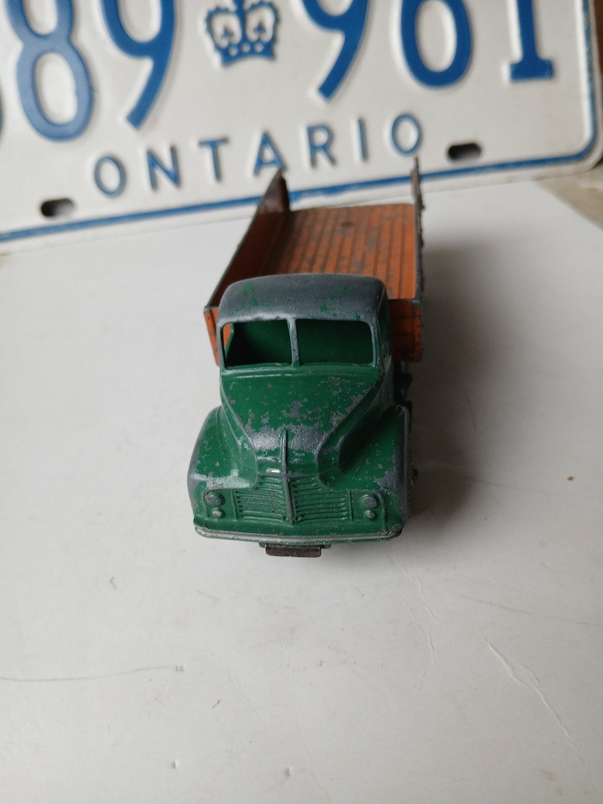 Leyland Comet.  Dinky Supertoys,  mist achterklep, Ophalen of Verzenden, Gebruikt, Tractor of Landbouw, Dinky Toys