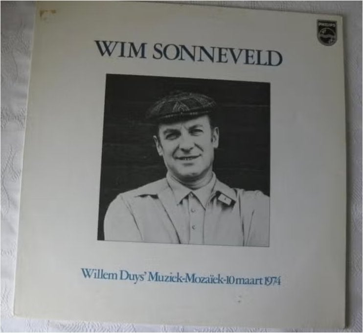 4. LP Wim Sonneveld Willem Duys' Muziek Mozaïek 10-03-1974, LP, Ophalen of Verzenden, Zo goed als nieuw, Levenslied of Smartlap