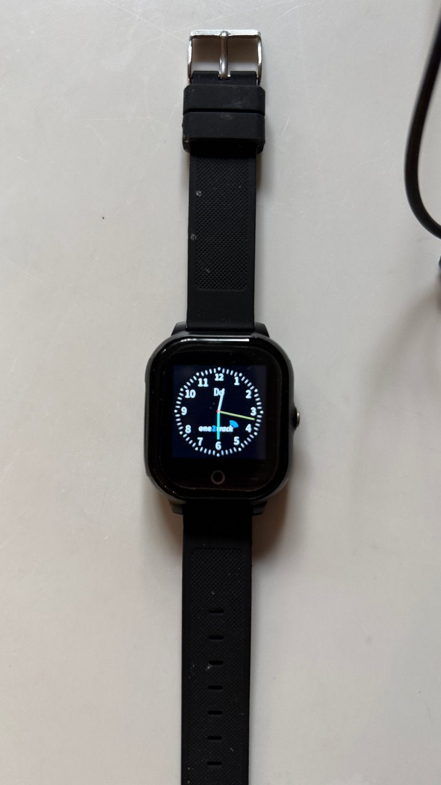 One 2 Track Connect Go GPS Horloge Zwart, Ophalen, Zo goed als nieuw, Zwart, Jongen of Meisje