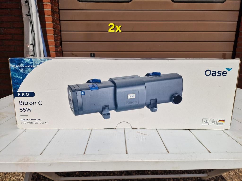 Oase Bitron C 55W UVC Vijverfilter - Nieuw in doos (2x), Ophalen of Verzenden, Nieuw, Vijverfilter