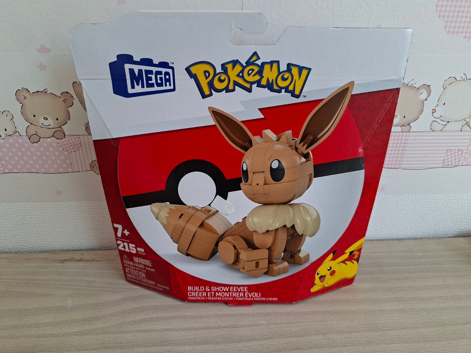 Mega Construx Pokémon Eevee Bouwset - Nieuw in doos, Ophalen of Verzenden, Nieuw, Megabloks
