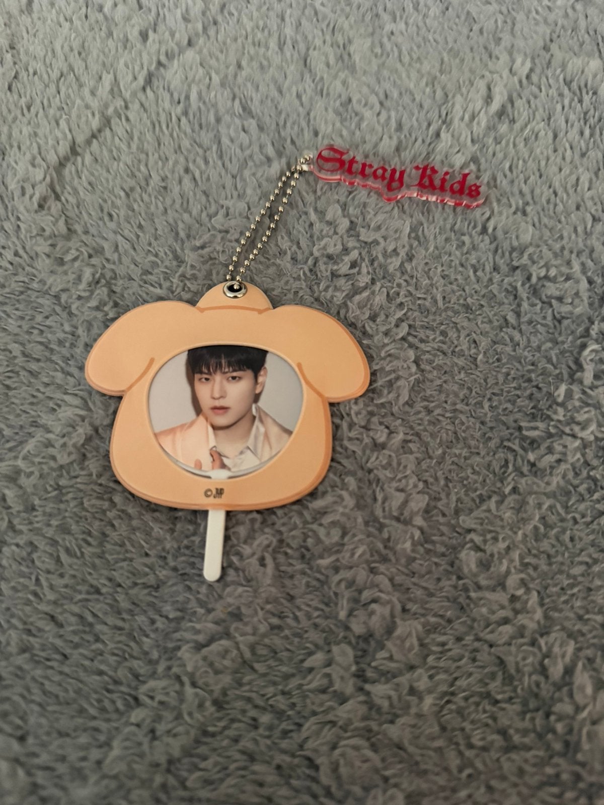 Stray Kids SKZOO PuppyM Seungmin mini image picket keychain, Ophalen of Verzenden, Zo goed als nieuw