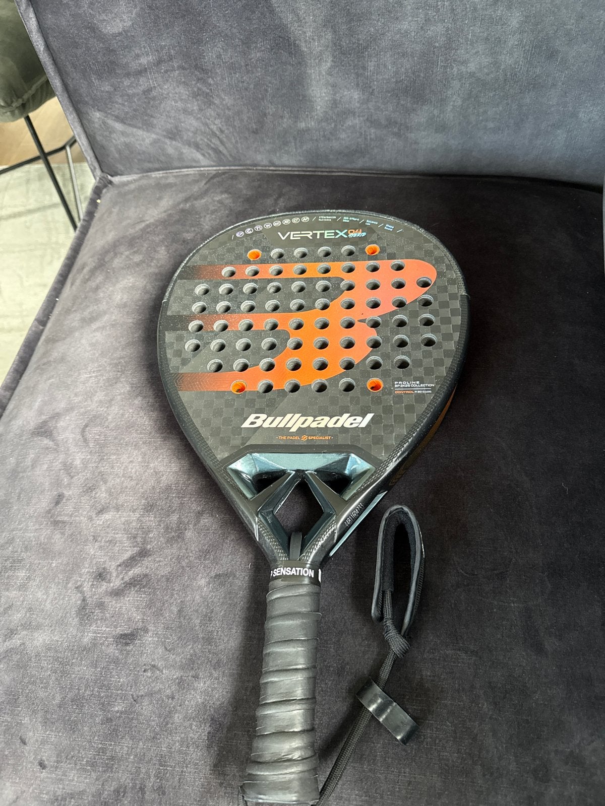 Bullpadel Vertex Hybrid Padelracket - Goede staat, Sport en Fitness, Ophalen of Verzenden, Gebruikt, Padelracket