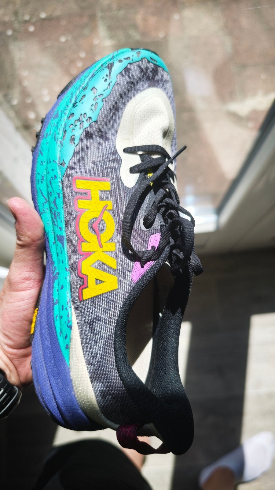 Hoka Speedgoat 6 Trail Hardloopschoenen maat 45 | 50 km, Sport en Fitness, Loopsport en Atletiek, Ophalen of Verzenden, Zo goed als nieuw