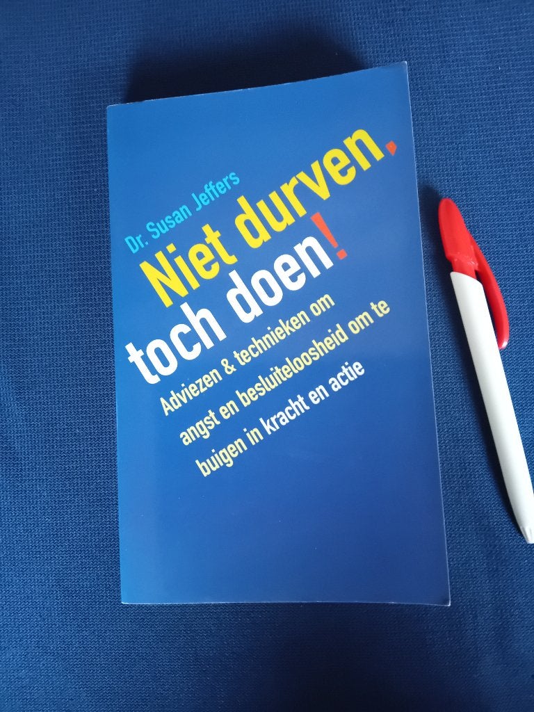 Dr. Susan Jeffers. Niet durven, toch doen!, Boeken, Ophalen of Verzenden, Gelezen
