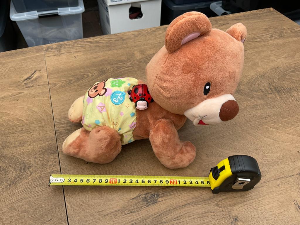 Nieuwe zgan,werkende, Vtech beer Franstalig, beweging geluid, Ophalen, Nieuw