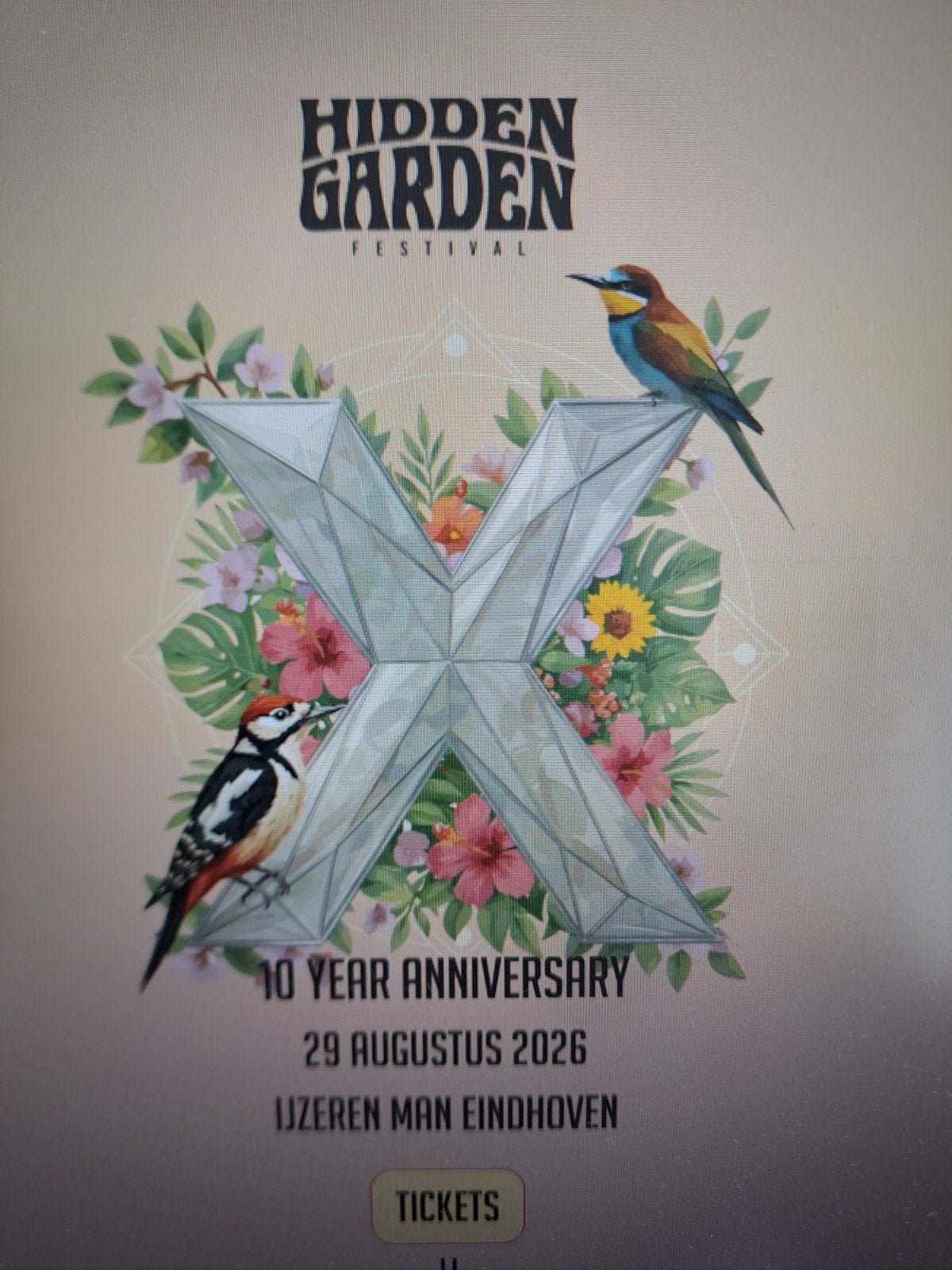 Tickets Hidden Garden 2026, Tickets en Kaartjes, Twee personen