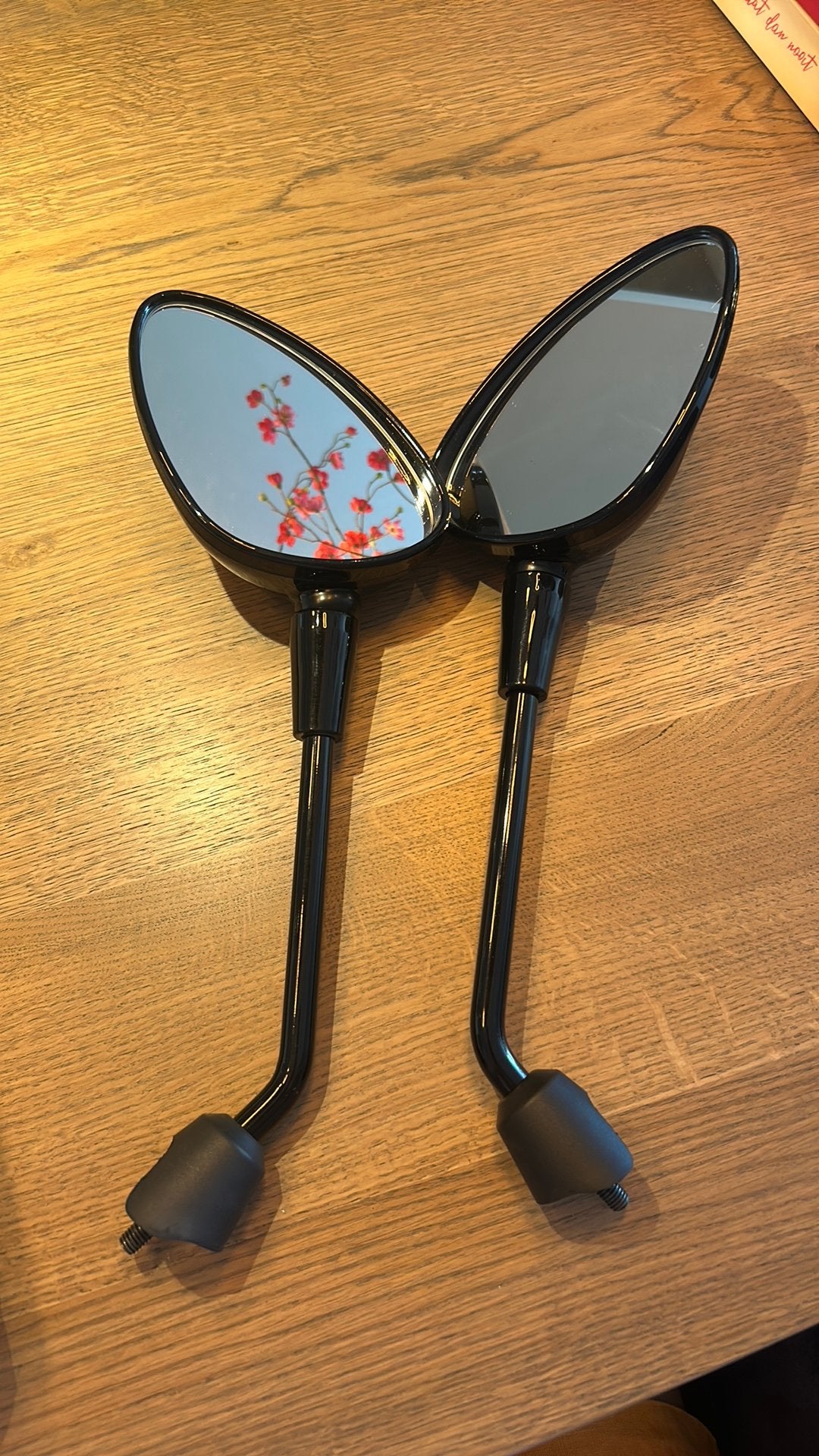 Vespa sprint spiegels zwart nieuw, Ophalen of Verzenden, Nieuw, Overige typen, Vespa