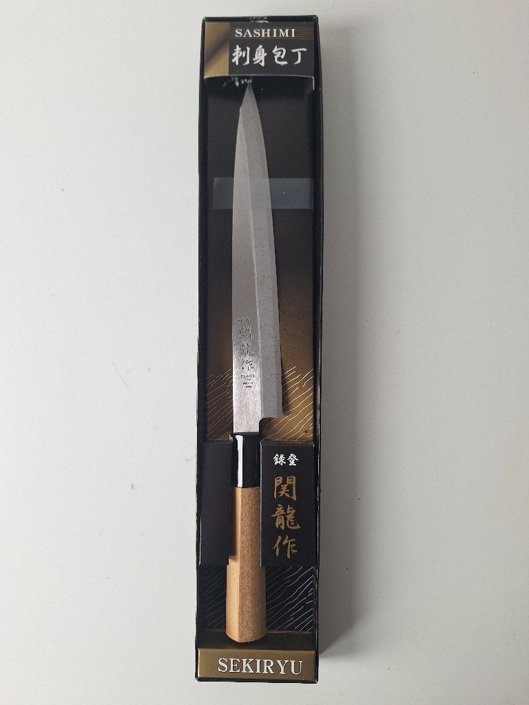 Sashimi mes gemaakt van roestvrij staal in Japan., Ophalen, Overige typen, Zo goed als nieuw, Overige materialen