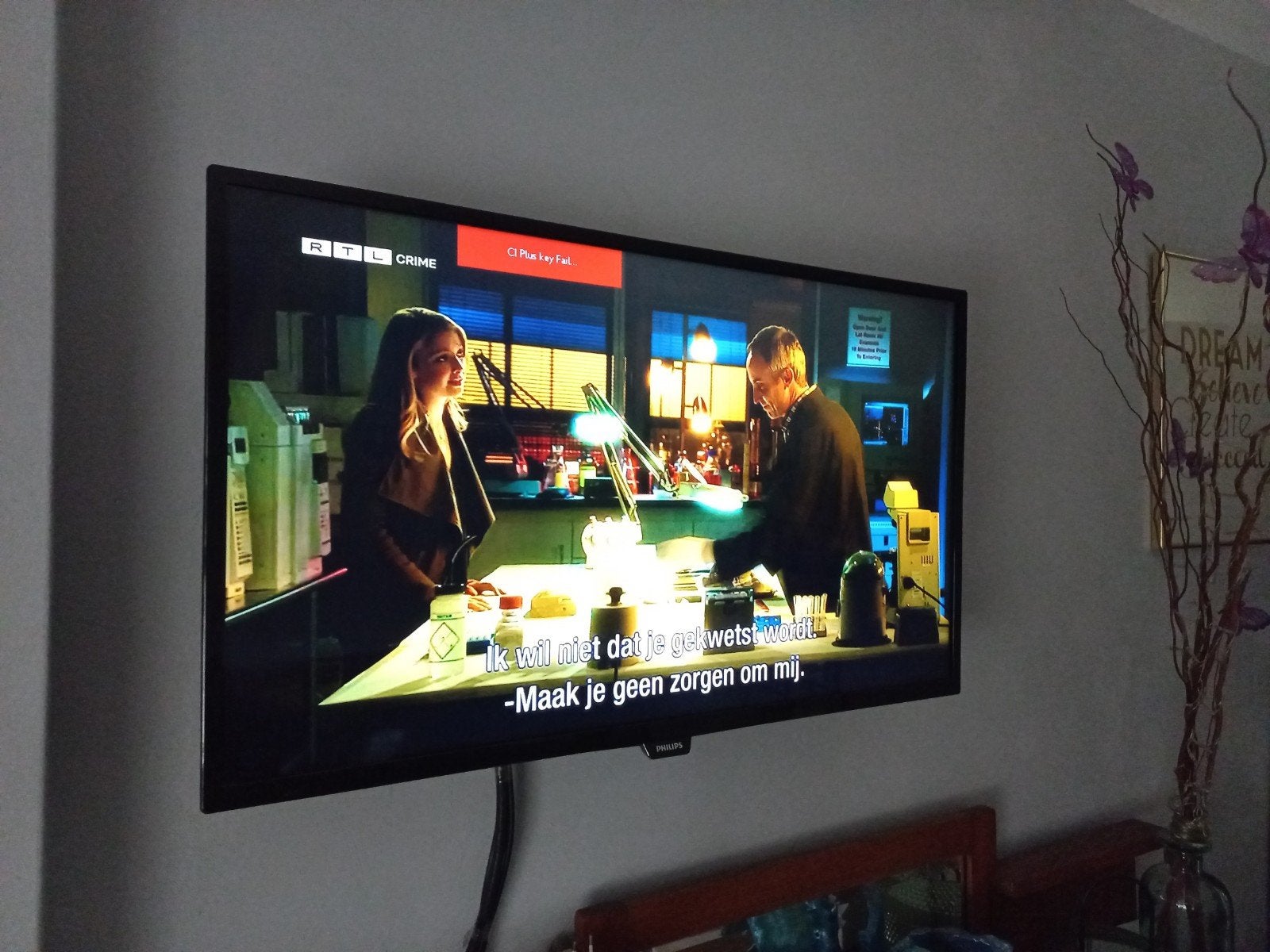 Philips Kleuren TV met afstandsbediening, Ophalen, Gebruikt, Philips