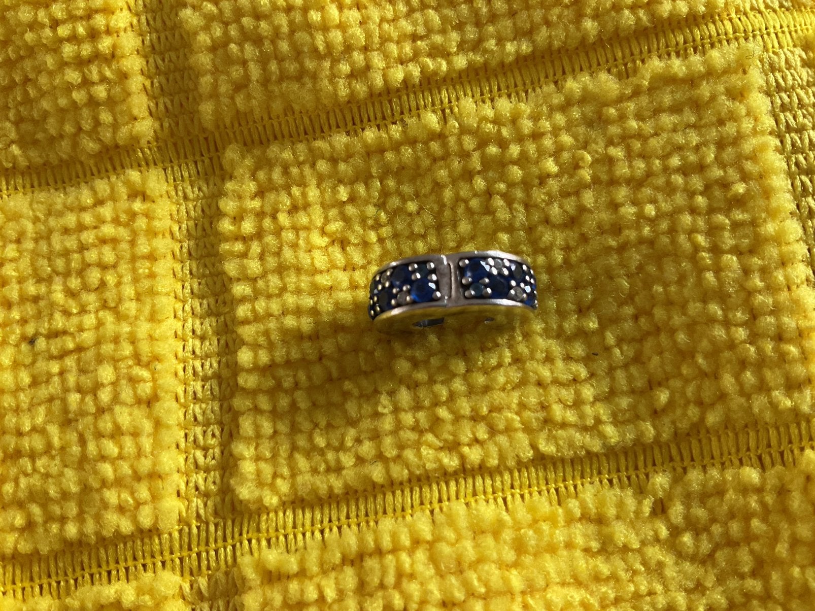 Pandora Clip/stopper met zirkonia niet gedragen, Verzenden, Nieuw, Zilver, Pandora