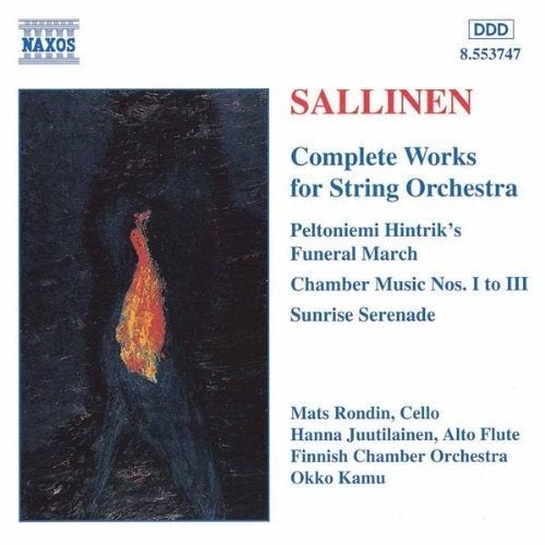 SALLINEN Complete works for string orchestra CD KAMU NAXOS, Ophalen of Verzenden, Modernisme tot heden, Gebruikt, Orkest of Ballet