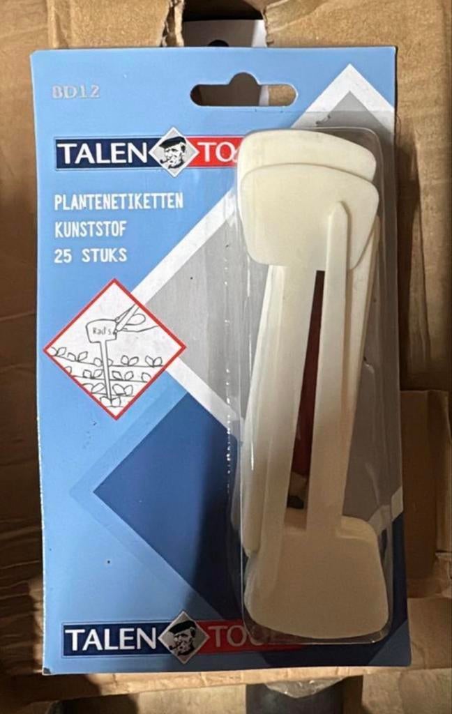 Nieuw 10x 25 Talen Tools Plantenetiketten Kunststof, Tuin en Terras, Planten | Tuinplanten, Ophalen of Verzenden
