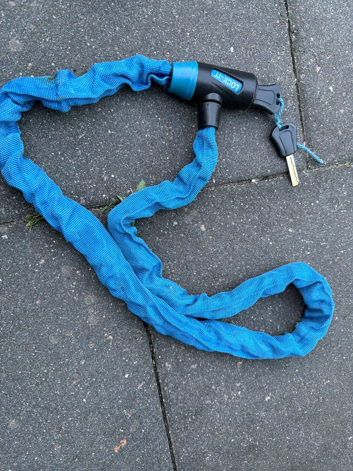LOCK-IT Kettingslot met sleutels, Fietsen en Brommers, Ophalen, Gebruikt, Kettingslot